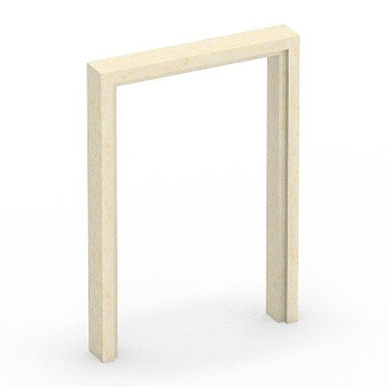 Rectangular Door Cover-10 in Brown