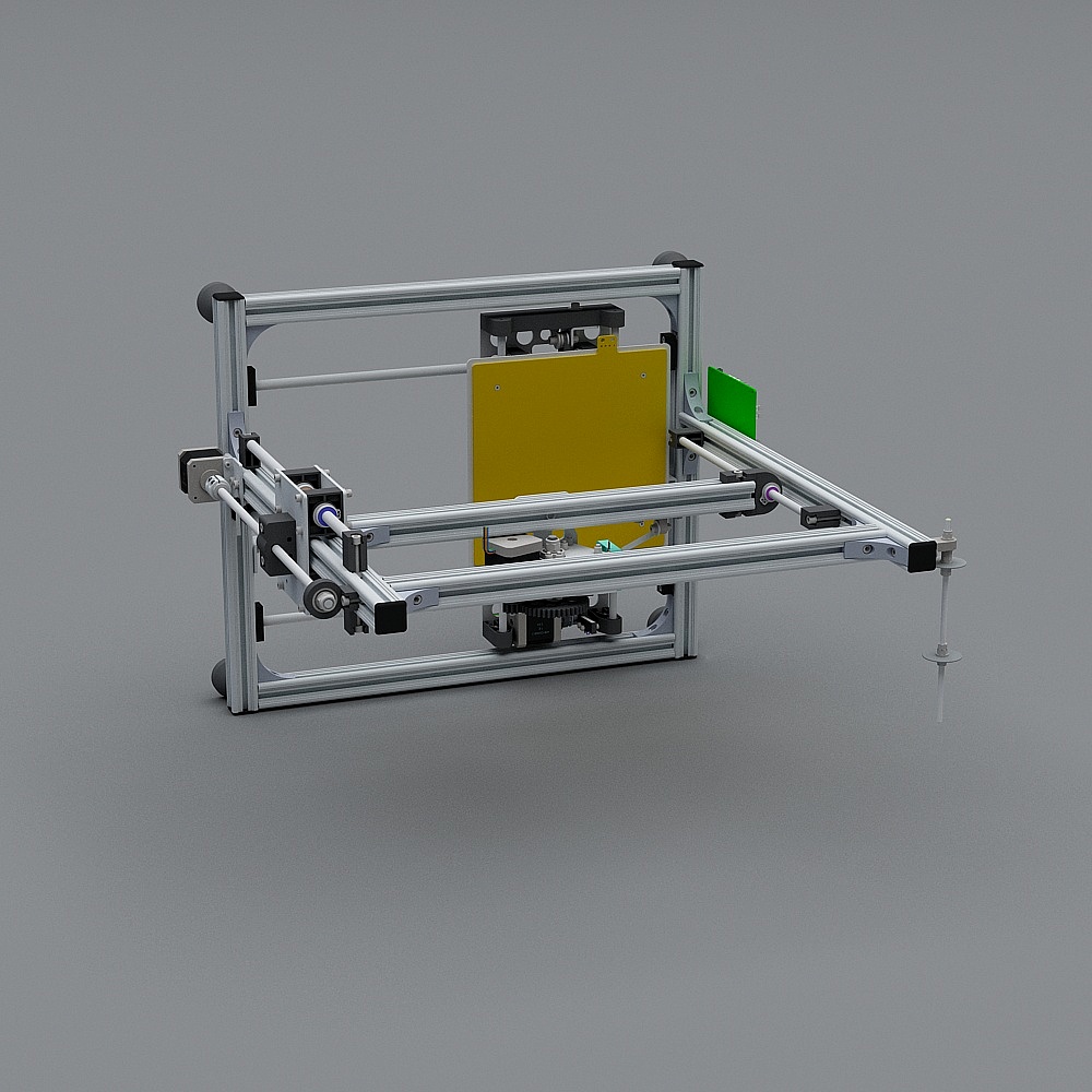 Innovative 3D Printer Model for Creative Professionals 3D model