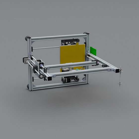 Innovative 3D Printer Model for Creative Professionals 3D model