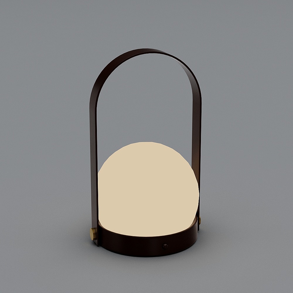 モダン花瓶レモン彫刻装飾-テーブルランプ