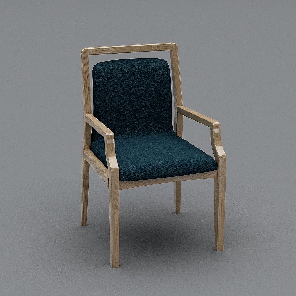 Chaise de salle à manger Emgrand Mega en cendre DHCY002