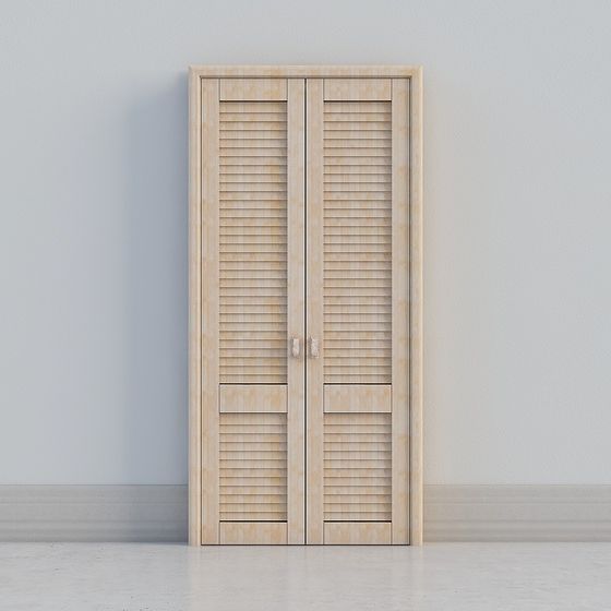 Louvered Door 3D model