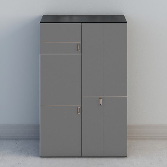 Industrial Storage Cabinet 3D model Design
