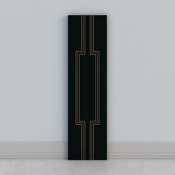 Art Deco Door Panel 3D model