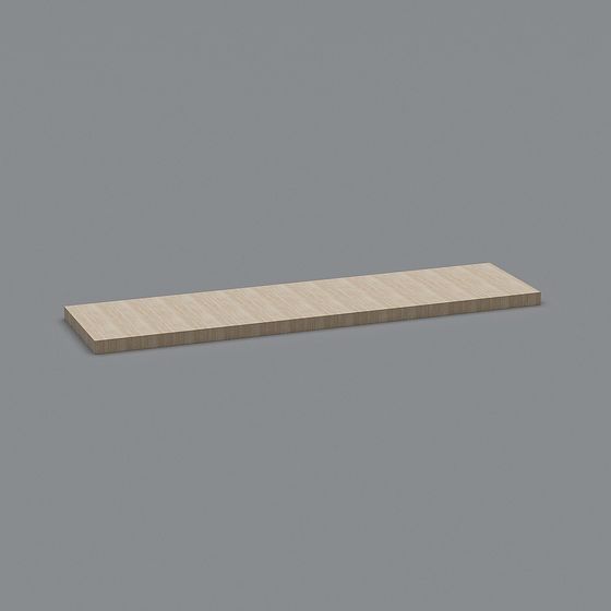 Minimalist Shelf 3D model