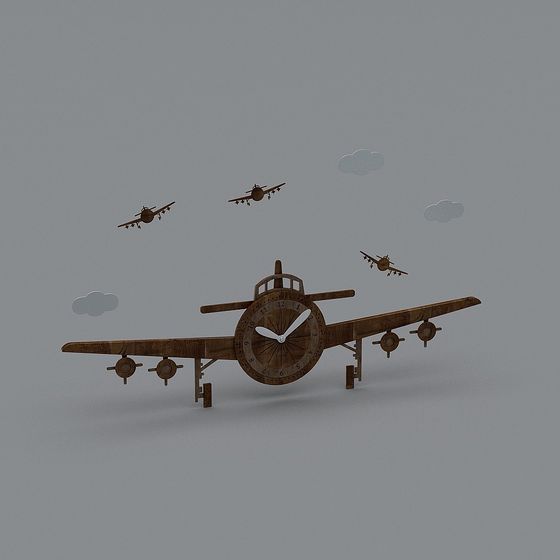 Time Traveler 3D Model Aircraft for Creative Projects