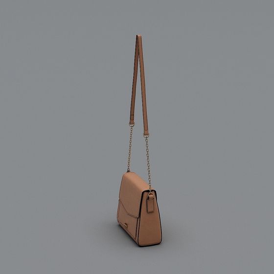 Elegant Shoulder Bag 3D model for Fashion Lovers
