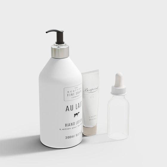 Beauty Essentials 3D model for Creative Designs