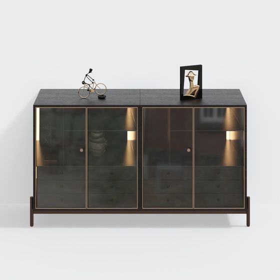 Miloti Minotti moderner Eingangsschrank, Italien