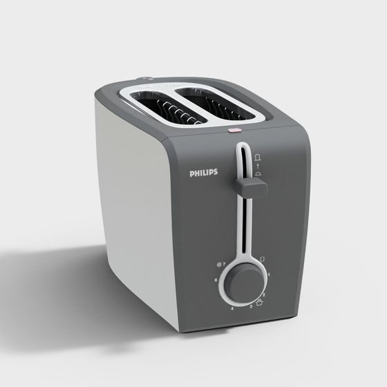 Philips Toaster 3D Model for Contemporary Kitchen Designs