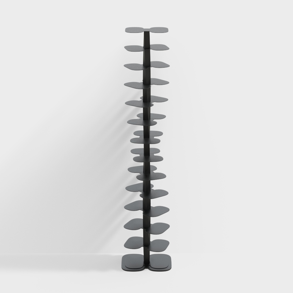 Spiral Shelf 3D model for Modern Interiors