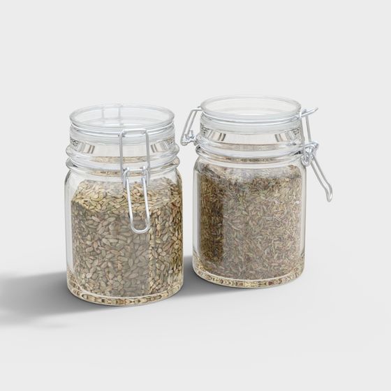 Realistic Storage Jar 3D model