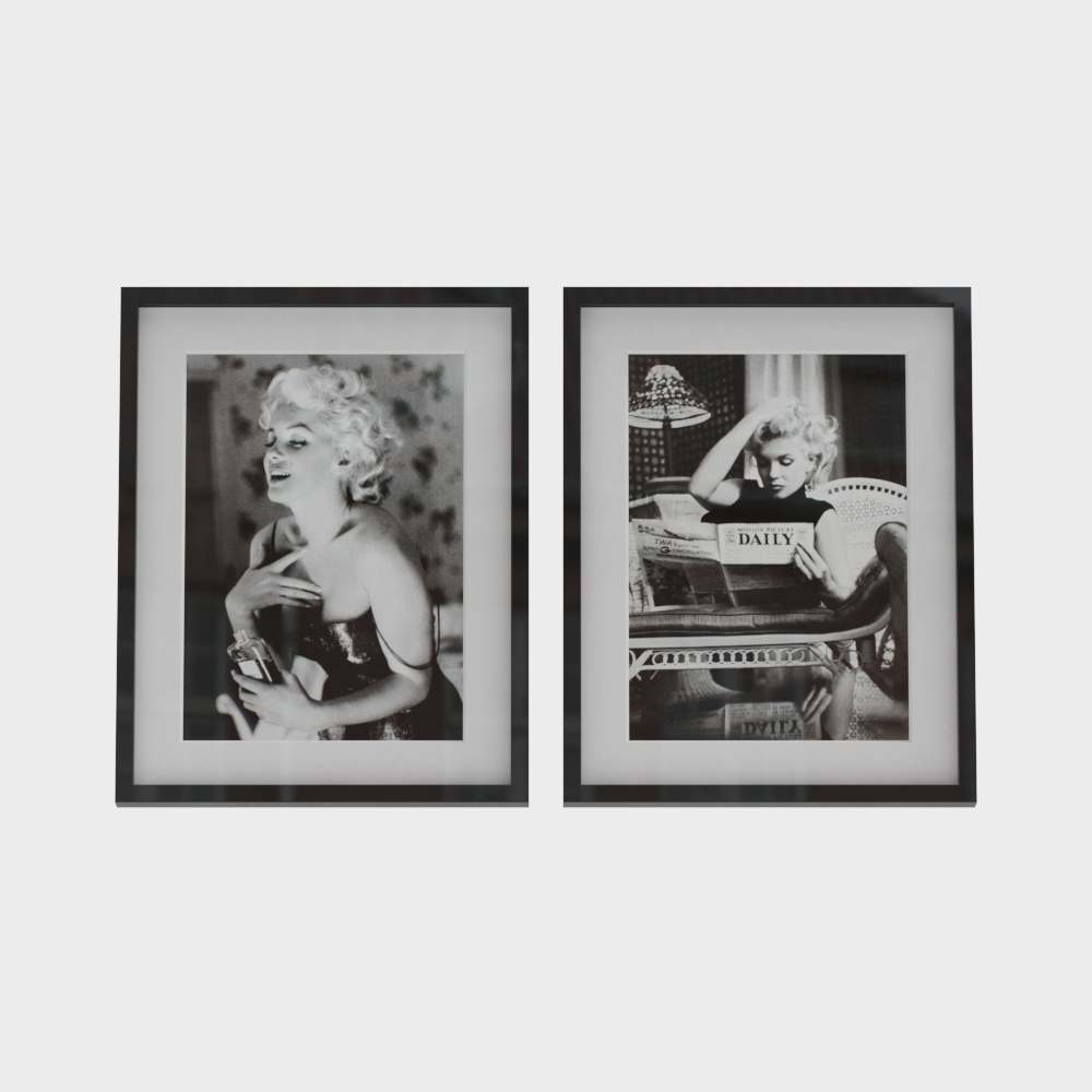 意大利米洛提 Minotti 現代書房裝飾畫