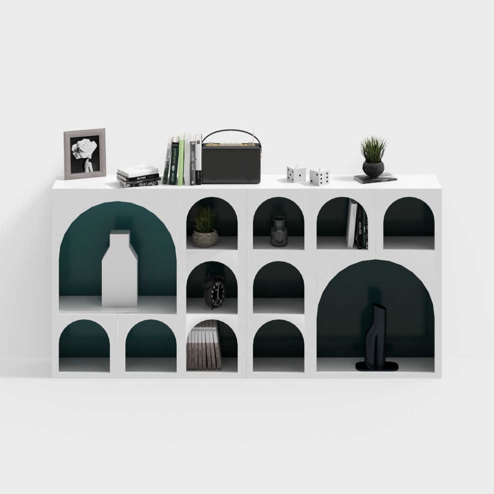 Mobile Decorativo per Soggiorno Moderno e di Lusso Leggero