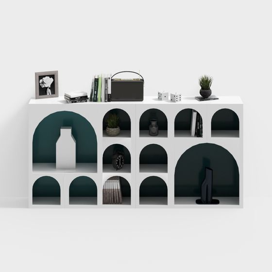 Mobile Decorativo per Soggiorno Moderno e di Lusso Leggero