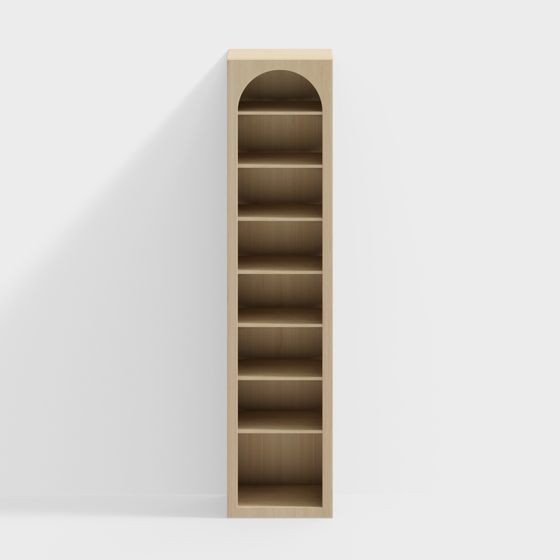 Songburg maßgefertigt - Einzel-Tür Bücherregal