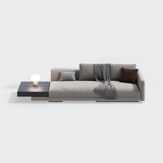 Urban Comfort 3D Model Sofa