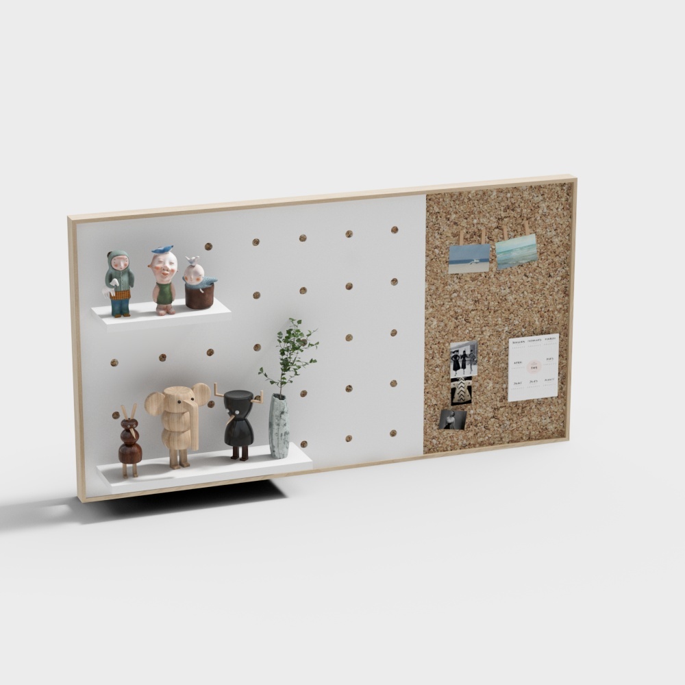 Memory Board 3D model for Creative Projects