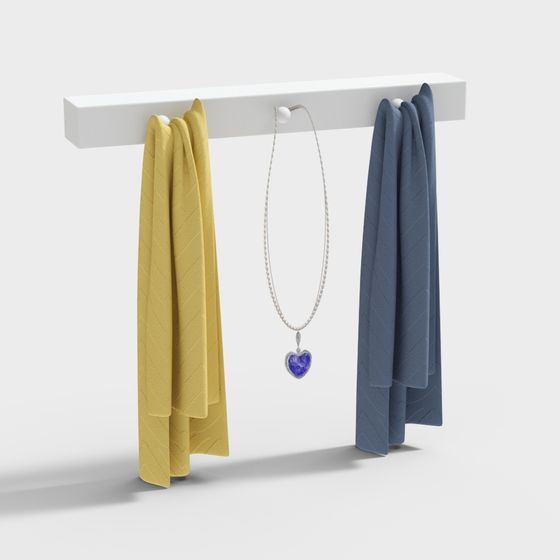 Pendentif écharpe de décoration murale moderne