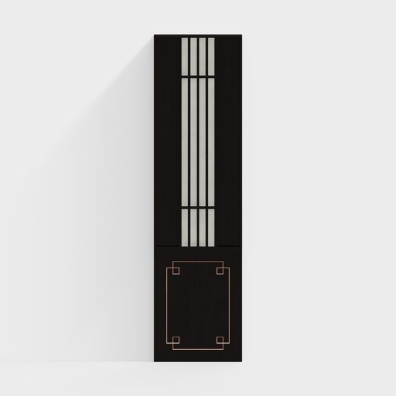 Art Deco Door 3D model for Creative Projects
