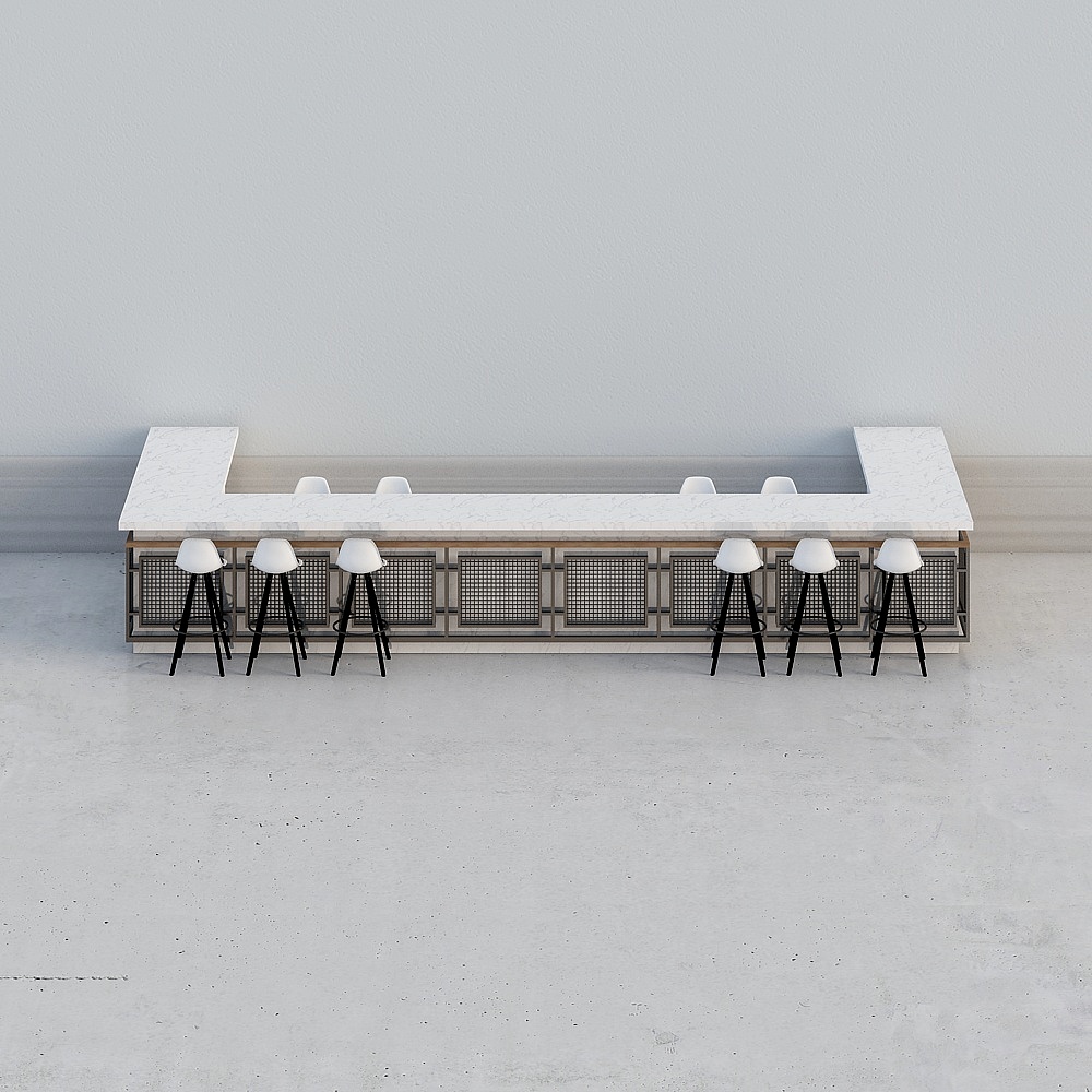 Modern office area-bar