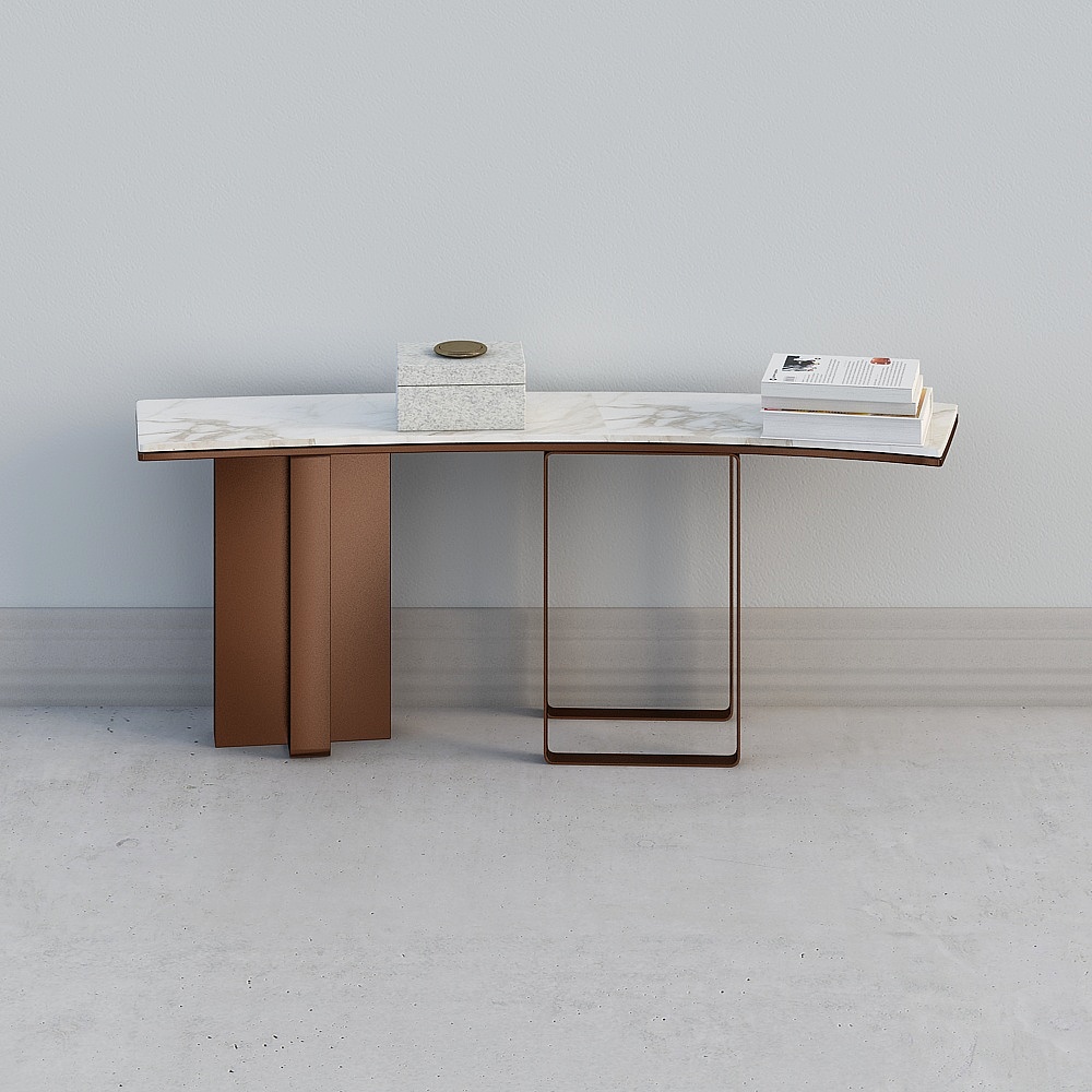 Modern light luxury sales department negotiation area-long table