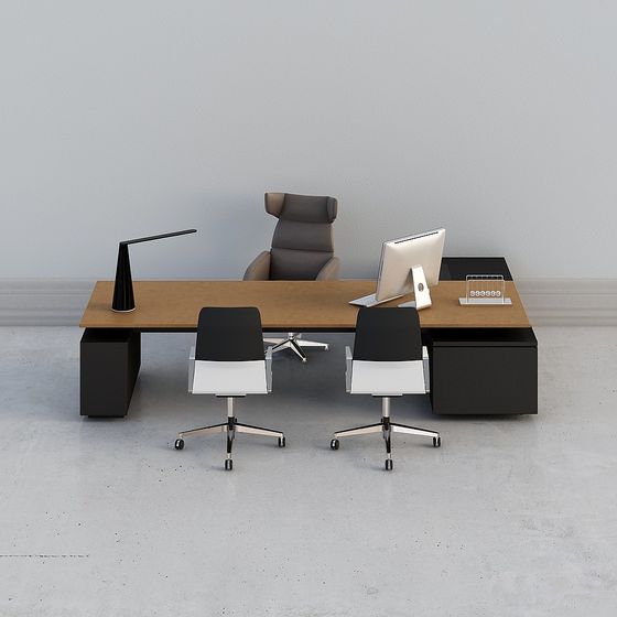 現代總經理辦公室 5-桌椅組合