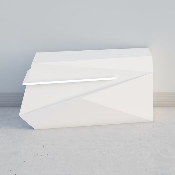 Origami Art Cabinet 3D model