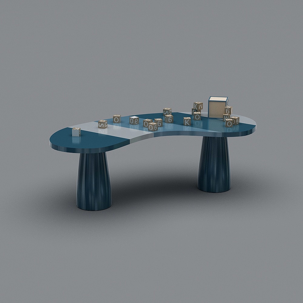 Escritorios de jardín de infantes de estilo moderno