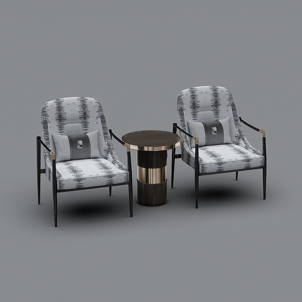 Leisure table and chair combination