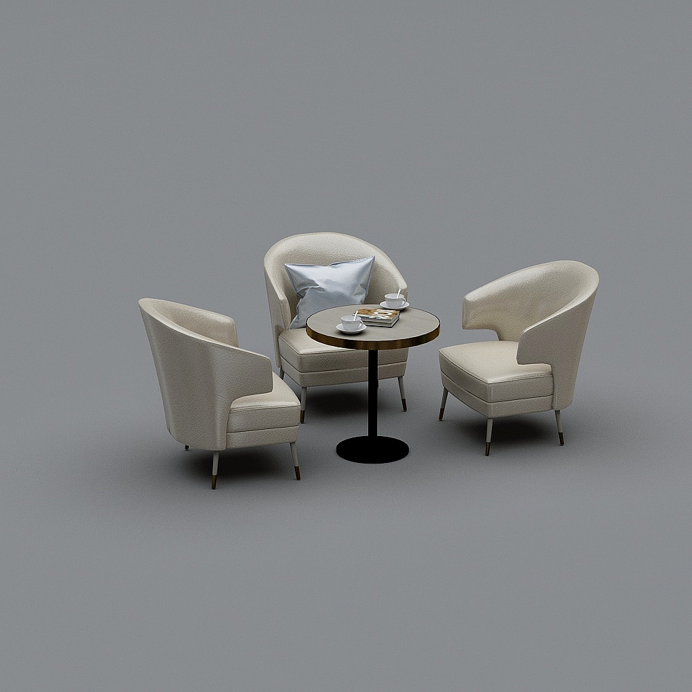 Combinación de mesa y silla del departamento de ventas de estilo chino nuevo 8