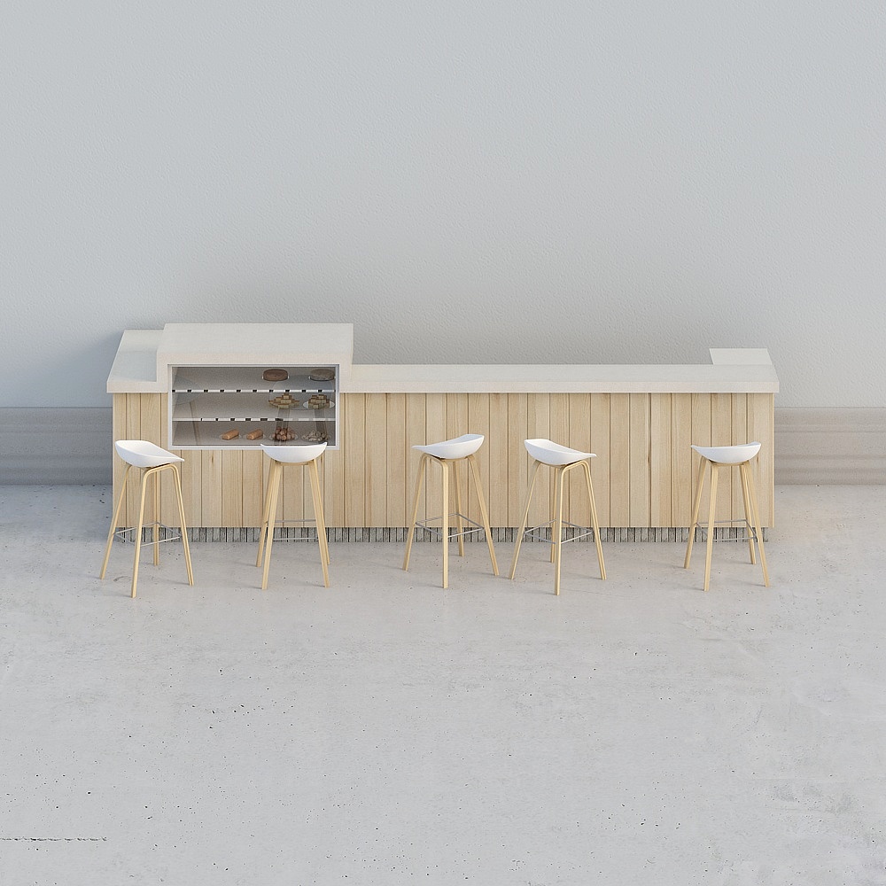 Cajero de café moderno 27