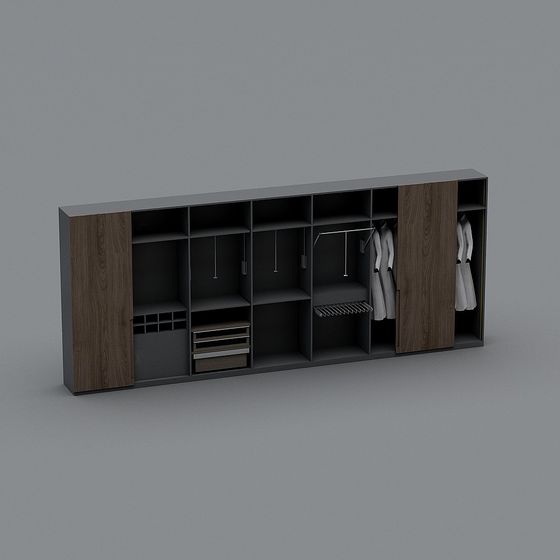 Urban Closet 3D model for Modern Living