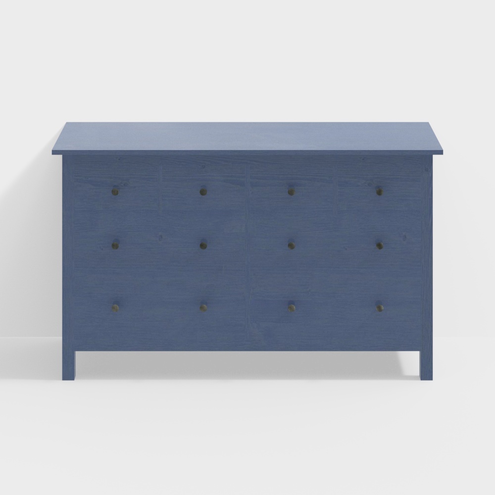 IKEA Modern Chest of Drawers – Earth Tone Wooden Finish