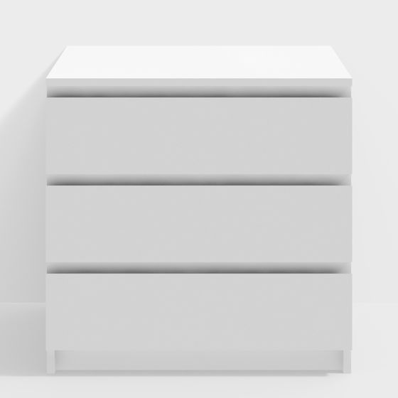 Minimalist Dresser 3D model