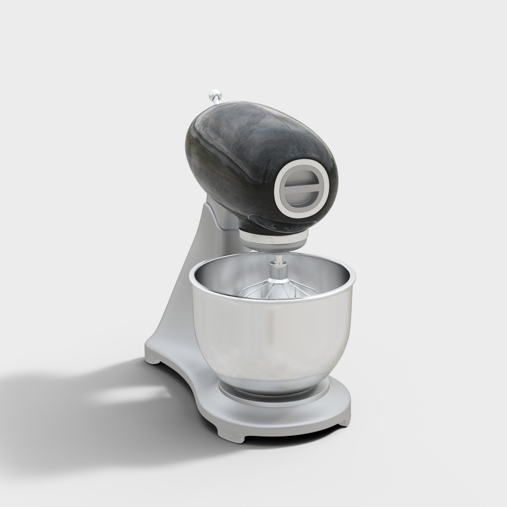 Futuristic Blender 3D Model – Low-Poly Kitchen Appliance