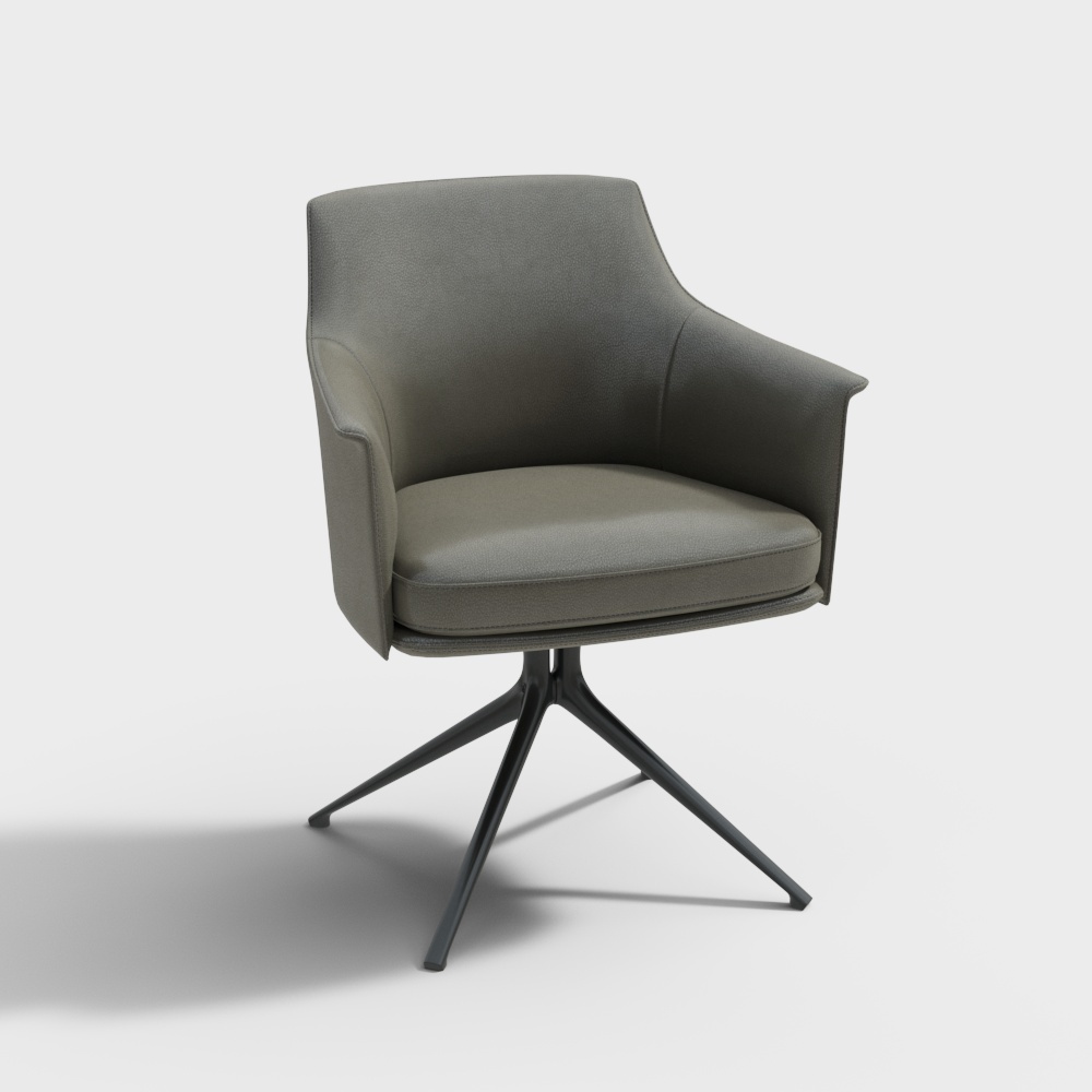 เก้าอี้สำนักงานโมเดิร์นแบบมินิมอล Poliform