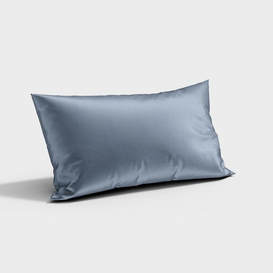 Elegant Low-Polygon Pillowcase 3D model