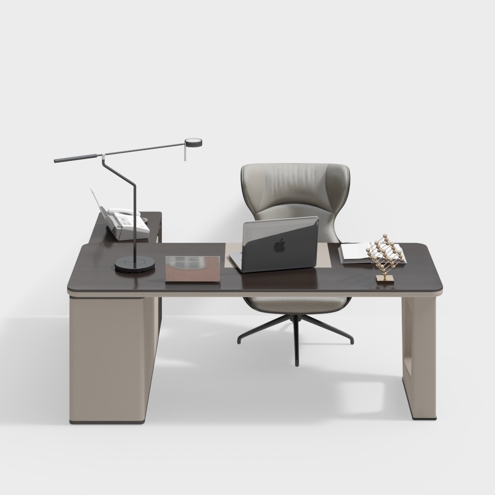 Modern Office Desk and Chair Desk - 1