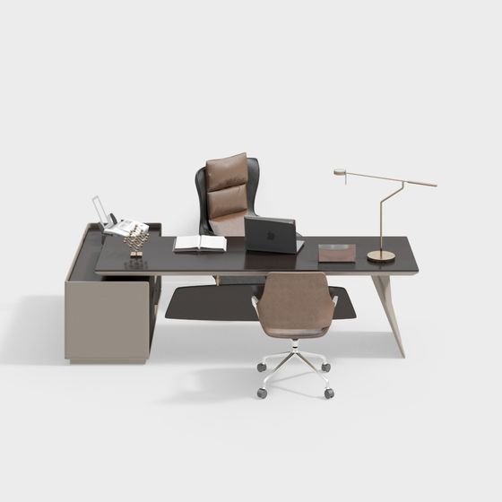 Urban Workspace 3D model for Modern Offices