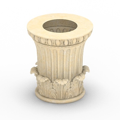 Round column cap-05