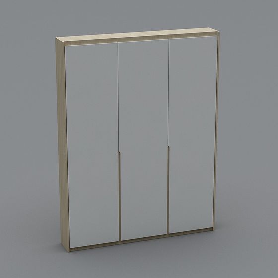 City Window Cabinet 3D model for Modern Spaces