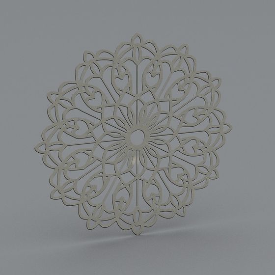 Snow Blossom 3D Model Design