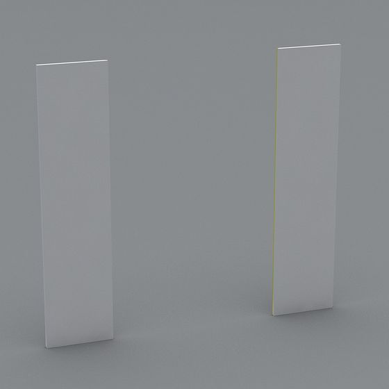 Minimal Column 3D model for Modern Designs