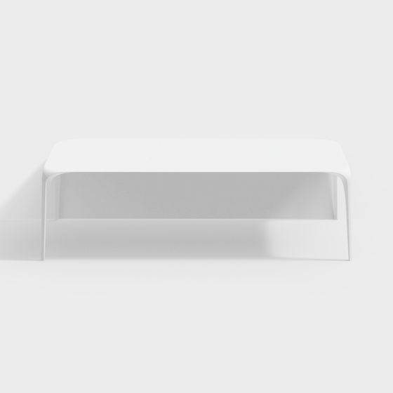 Contemporary B&B Link Dining Table 3D Model