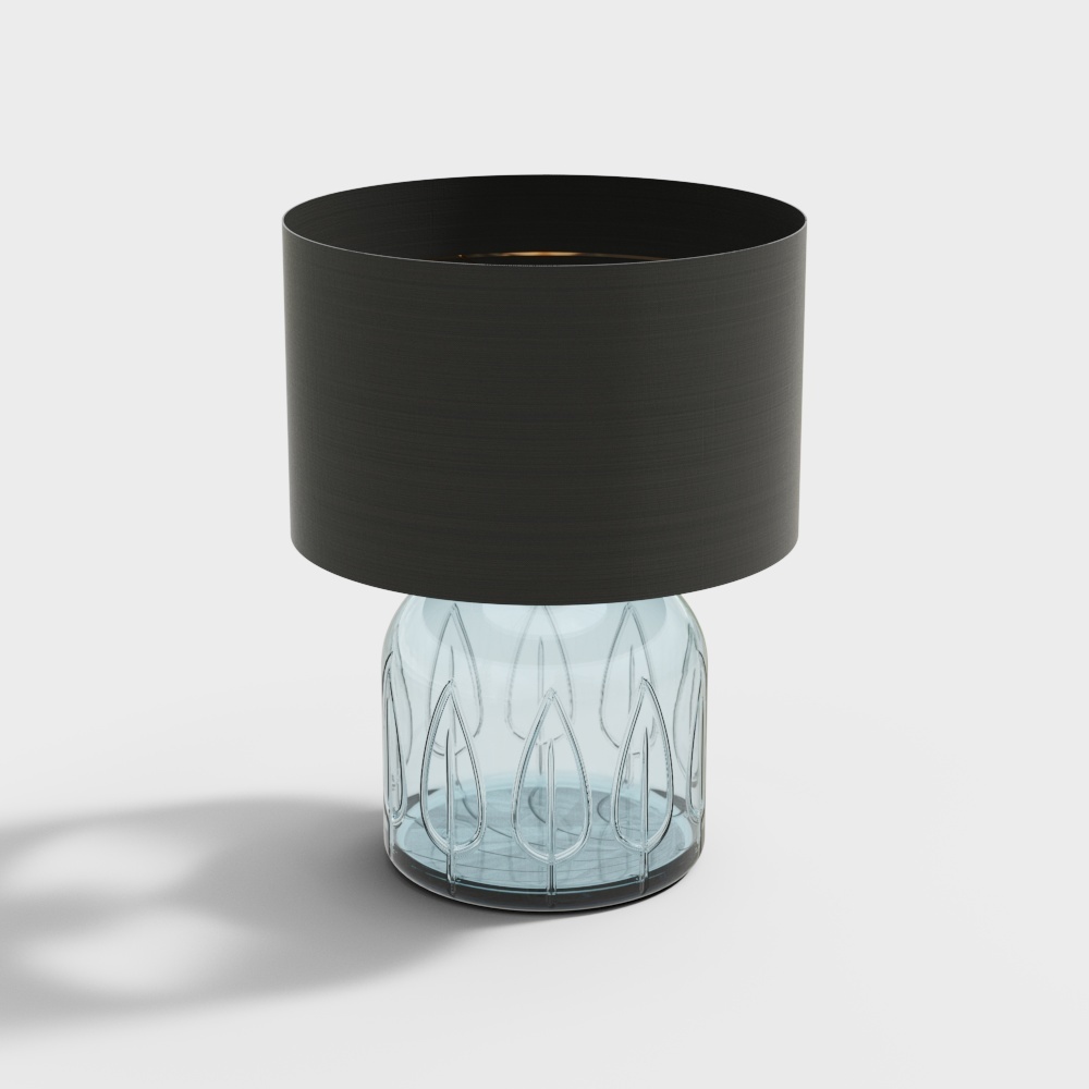 Modern Minimalist Lamp 3D Model – Low-Poly Lighting