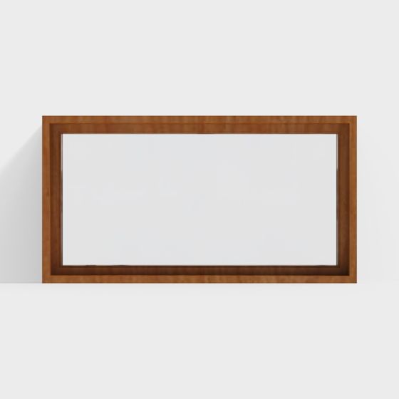 Elegant Low-Polygon Frame 3D model