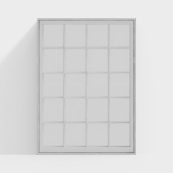 Elegant Minimalist Door Frame 3D model