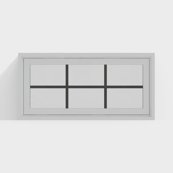Minimalist Elegant 3D Window Frame Design