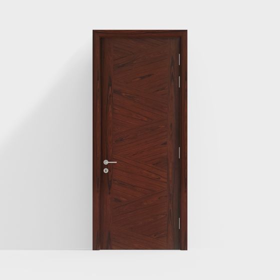 Stunning Zigzag Door 3D model